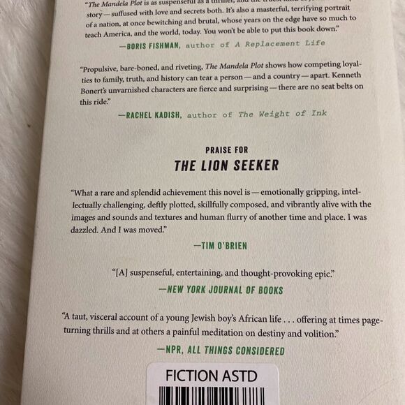 THE MANDELA PLOT by Kenneth Bonert - Picture 3 of 3